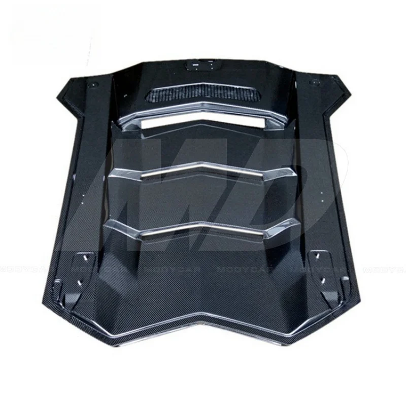 Modycar Style Carbon Fiber Engine Cover Hood for  Lambo Aventador Lp700-4 Lp720 Lp750 2011-2015