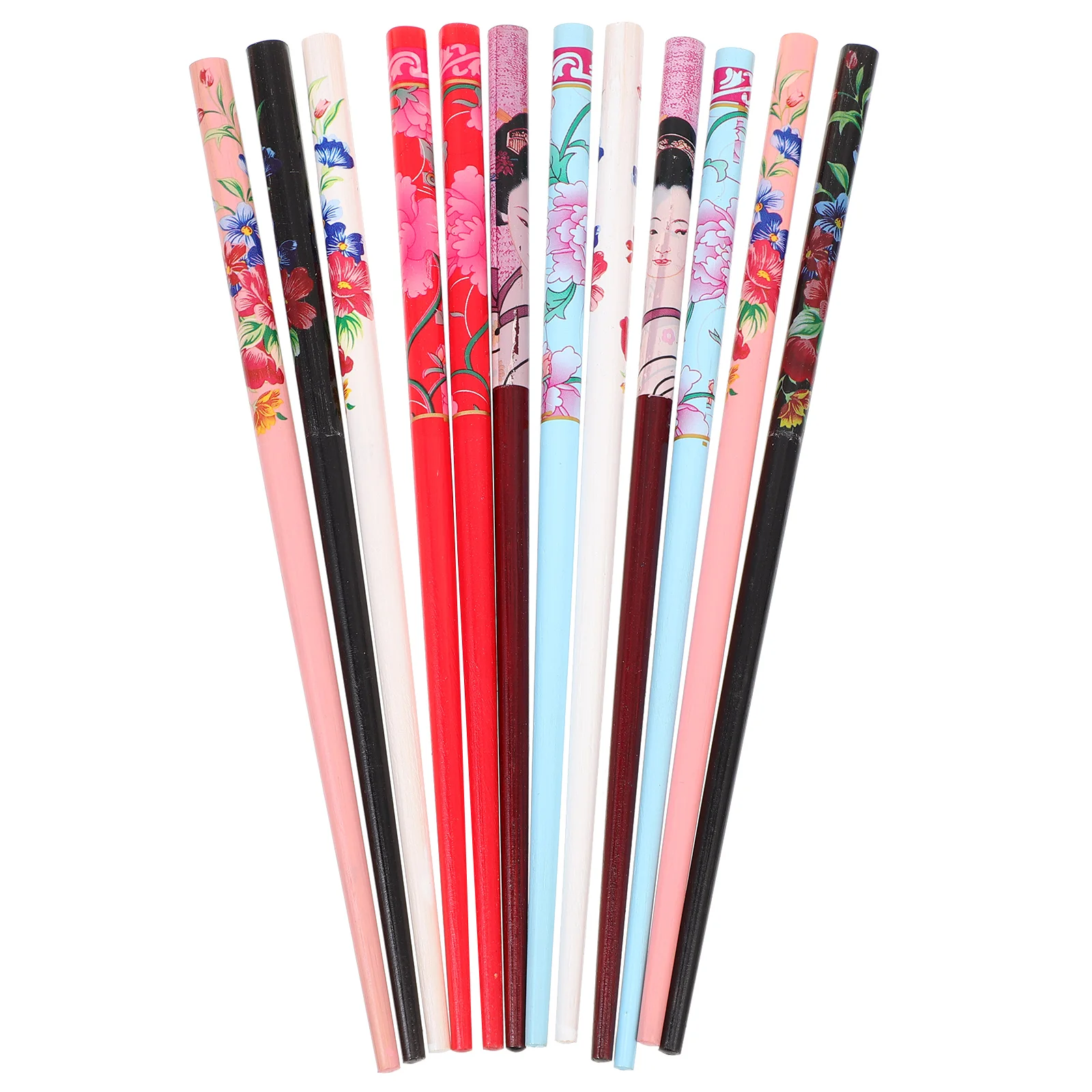 

12 Pcs Vintage Korean Fashion Long Hair Stick Bride Miss Chopsticks Pin for 18X07X07CM Bamboo Wedding Women