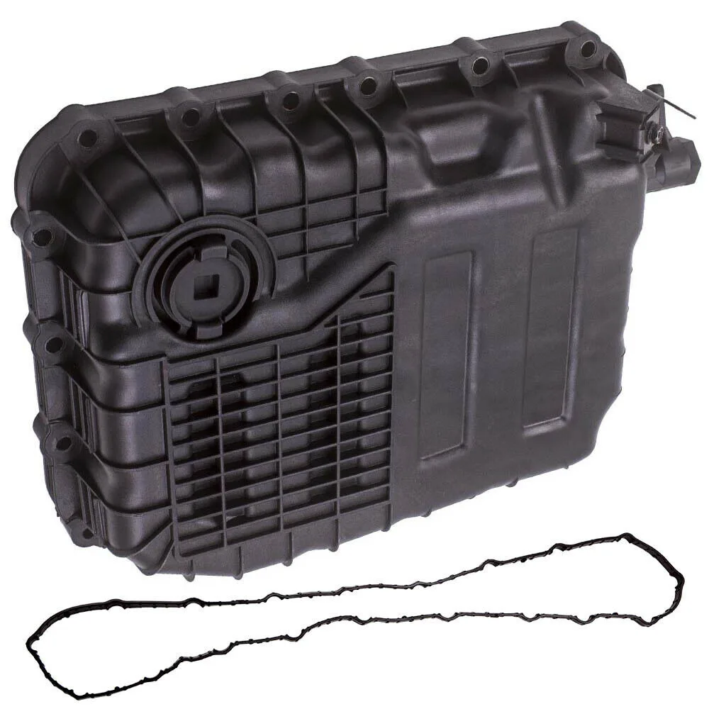 

Transmission Oil Pan for 2011-2015 & 2016 Hyundai Elantra/Sonata/Tucson - Auto Trans Pan Cover w/Drain Plug & Gasket