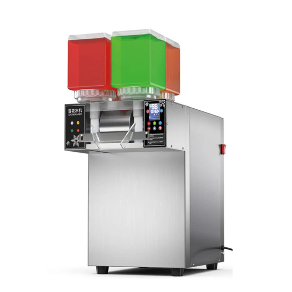 High Quality Shaved Ice Block Dessert Snow Milk Ice Snowflake Making Machine Snow Ice Machine