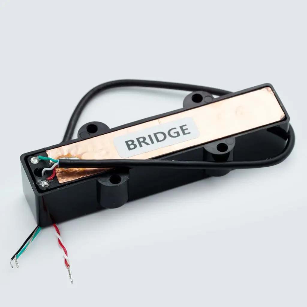 جايكر لاقط ألنيكو بأربعة أوتار، هيكل علوي وسفلي، تقليل الضوضاء، يمكن قطع ملف واحد بدون ضوضاء