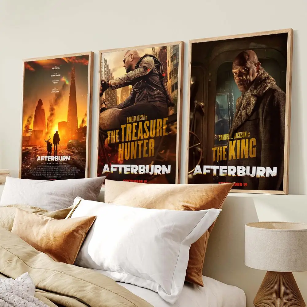 Movie A-Afterburn Poster PP Wall Decor Posters Celebrity Art Prints Aesthetic Wall Art Bedroom Office Home Gift
