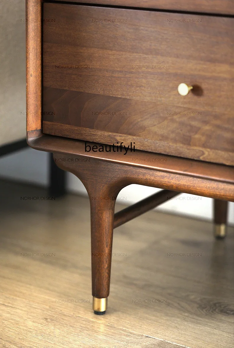 البساطة الحديثة الشمال الجدول الرجعية الأوسط القديم النمط الصناعي خشب متين تخزين خزانة الكتب ألوان الجوز الأثاث