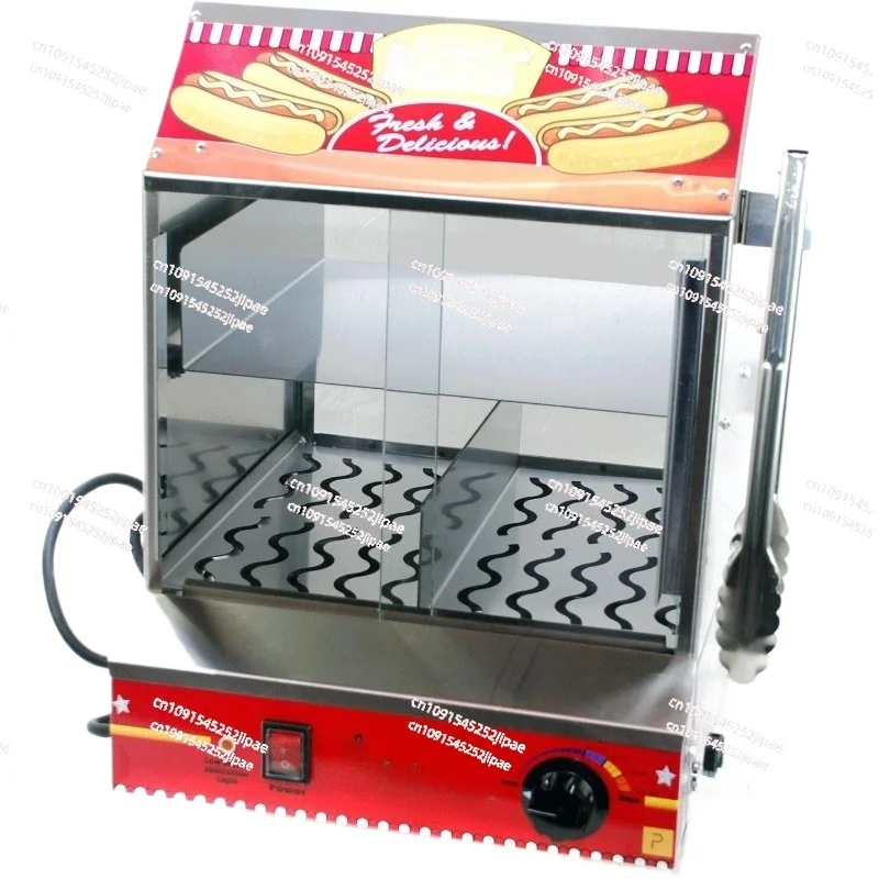 Commercial Stainless Steel Hot Dog Steamer with Temperature Control