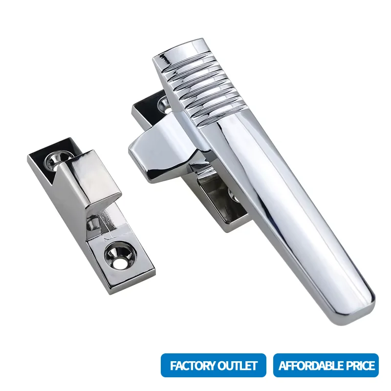 （3 Pieces）Zinc Alloy Door Handles Industrial Refrigerators Ovens Cabinets Door Locks Tightly Closed Door Handles