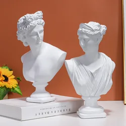 European David Head Figurine Greek Mythology Venus Resin Statue Home Figures Sculpture Bookshelf Decorations Art Sketch Prop