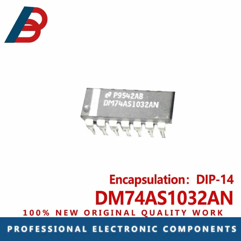 10 Stuks De Dm74as1032an Logic Gate Chip Wordt Direct Ingevoegd In Dip-14