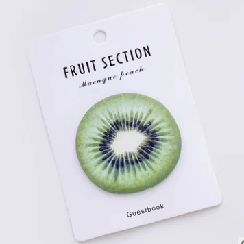 30sheet Creative Design Fruit Memo Pad for Kids Cute Cartoon Scrapbook Journal Decor Notepad Study Sticky Note School Supplies