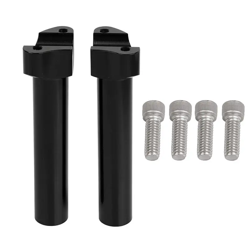 

ABXV-For 1" Bar Fat Boy Heritage Softail Dyna Handle Bar Risers Handlebar Riser