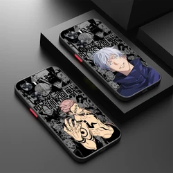 Anime Jujutsu Kaisen Cartoon Frosted Translucent For OPPO X5 X3 A54S A5 A94 A16 A53S A57 A74 A72 A96 A98 A78 5G Back Phone Case