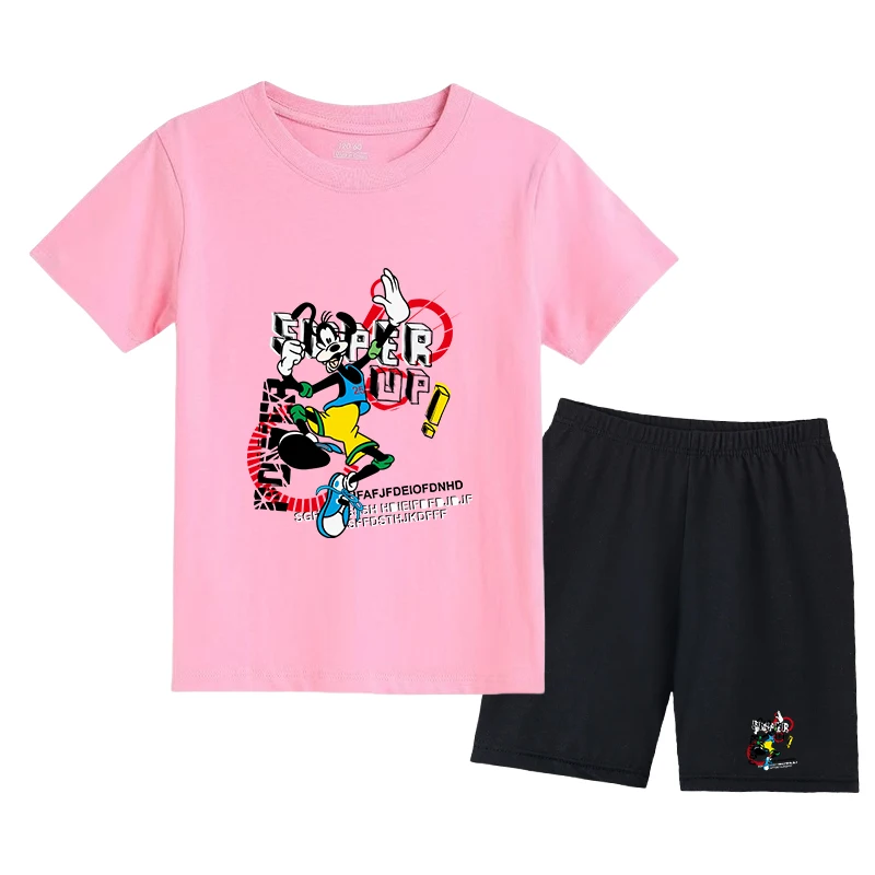 

Minnie Mouse Children T-shirt Kawaii Number T Shirts Anime Cartoons Casual Clothes Kid Girl Boy Top