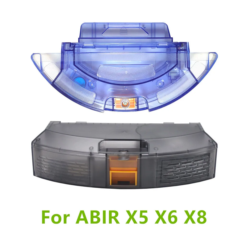 For ABIR X5 Dust Box Electric Water Tank For ABIR X5 X6 X8 Water Tank Container Robotic Vacuum Cleaner Accessories