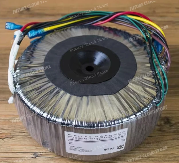 

1500W, 230v to double 70v two groups + single 12v two groups, high-power pure copper wire power supply toroidal transformer