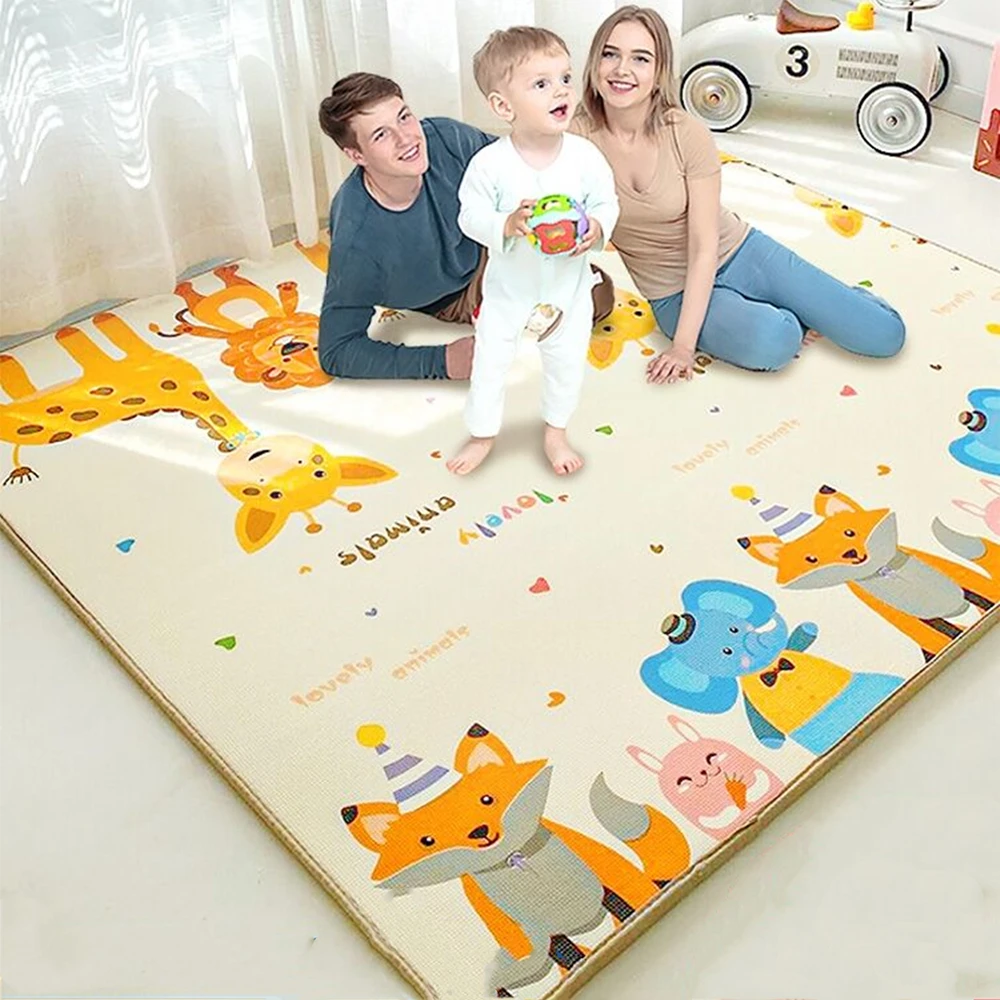 

Baby Game Mat for Children's Safety Rug EPE Baby Activity Gym Baby Crawling Play Mats Carpet Folding Sending 2 thickness options