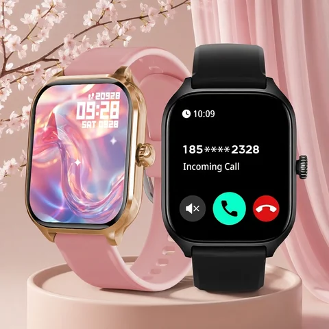 2026 New Men's Smart Watch Women's Gift 2.01inch HD Full Touch Screen Sports Fitness Watch Electronics Bluetooth Talk Smartwatch