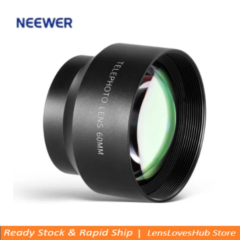 

NEEWER LS-41 60mm HD Telephoto Lens with 17mm Thread for DSLR Cameras