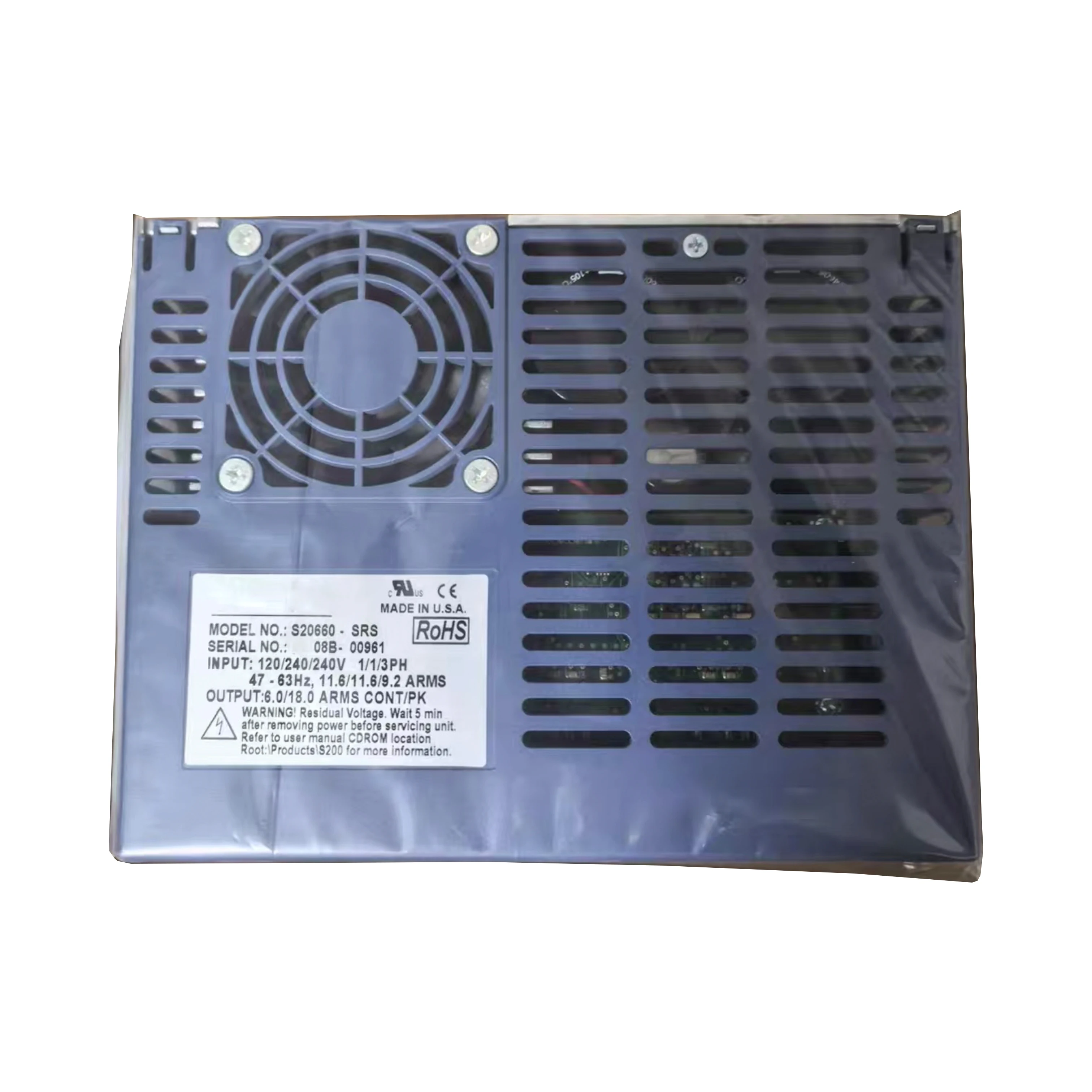 New   S20660-SRS S200 AC Servo Drive Controller
