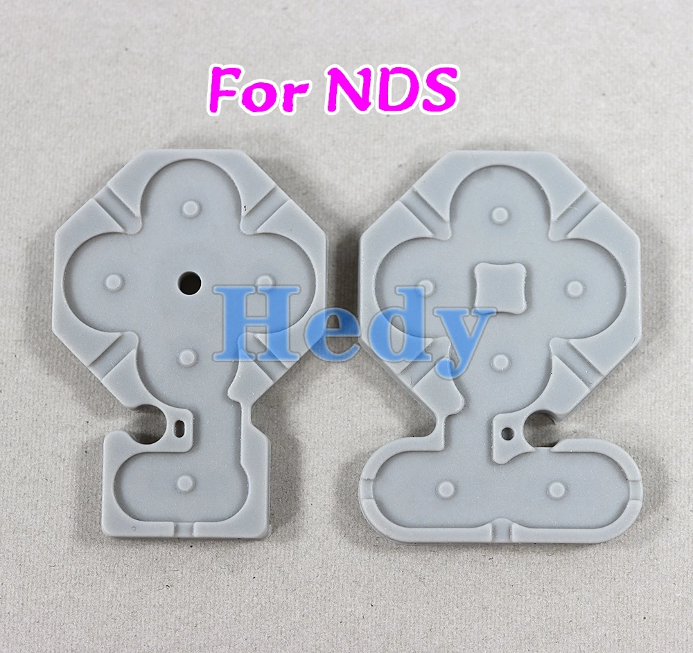 NDS 컨트롤러용 전기 전도성 고무 단추 패드 세트, DS Lite용 NDSL 교체, 5 세트