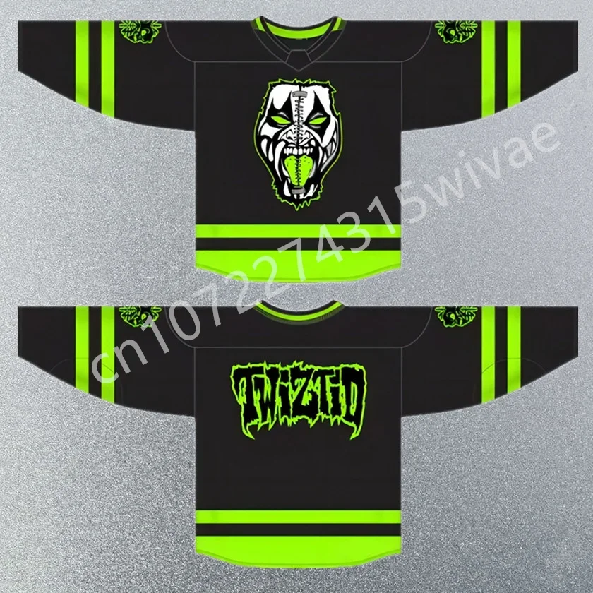2023 مخصص Twiztid Freek Show هوكي جيرسي التطريز مخيط تخصيص أي رقم واسم الفانيلة