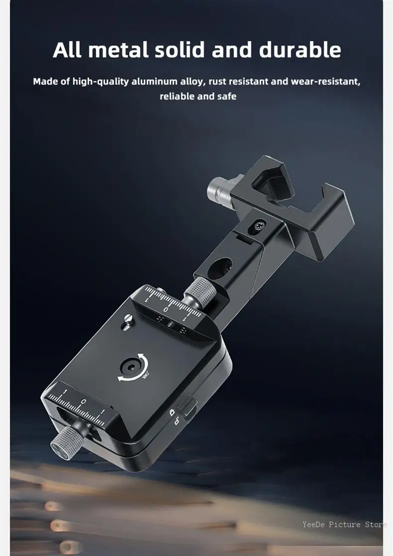 NEEWER CA108 Quick Releasel Bracket Horizontal to Vertical Camera Mount for DJI Ronin RS3 Pro RS 3 RS 2 Gimbal Stabilizers