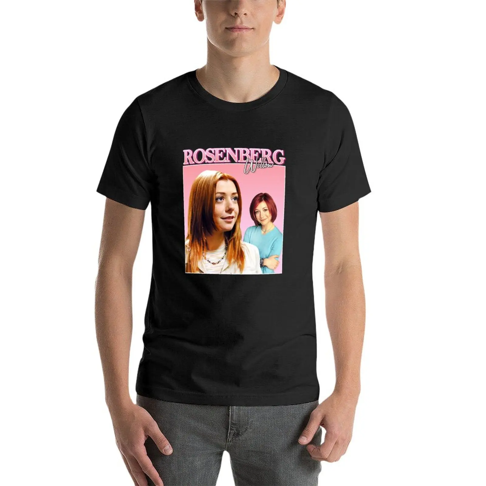 Willow Rosenberg Vintage/Retro Design T-Shirt anime clothes sublime boys whites heavy weight t shirts for men image 4