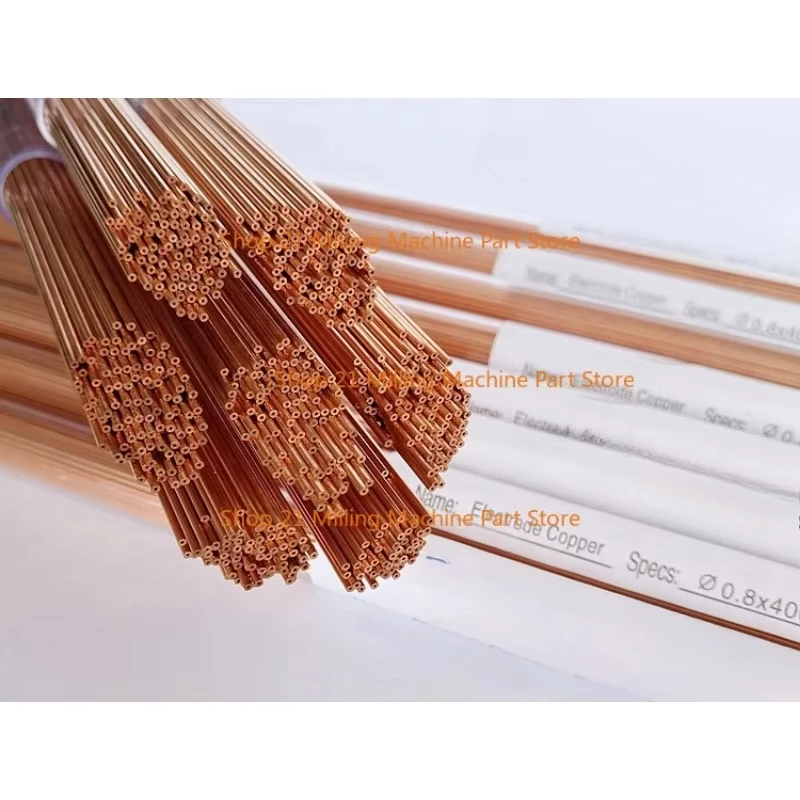 EDM Piercing Machine Copper Pipe Punching Machine Single Hole Electrode Tube 0.5-3.0x400mm