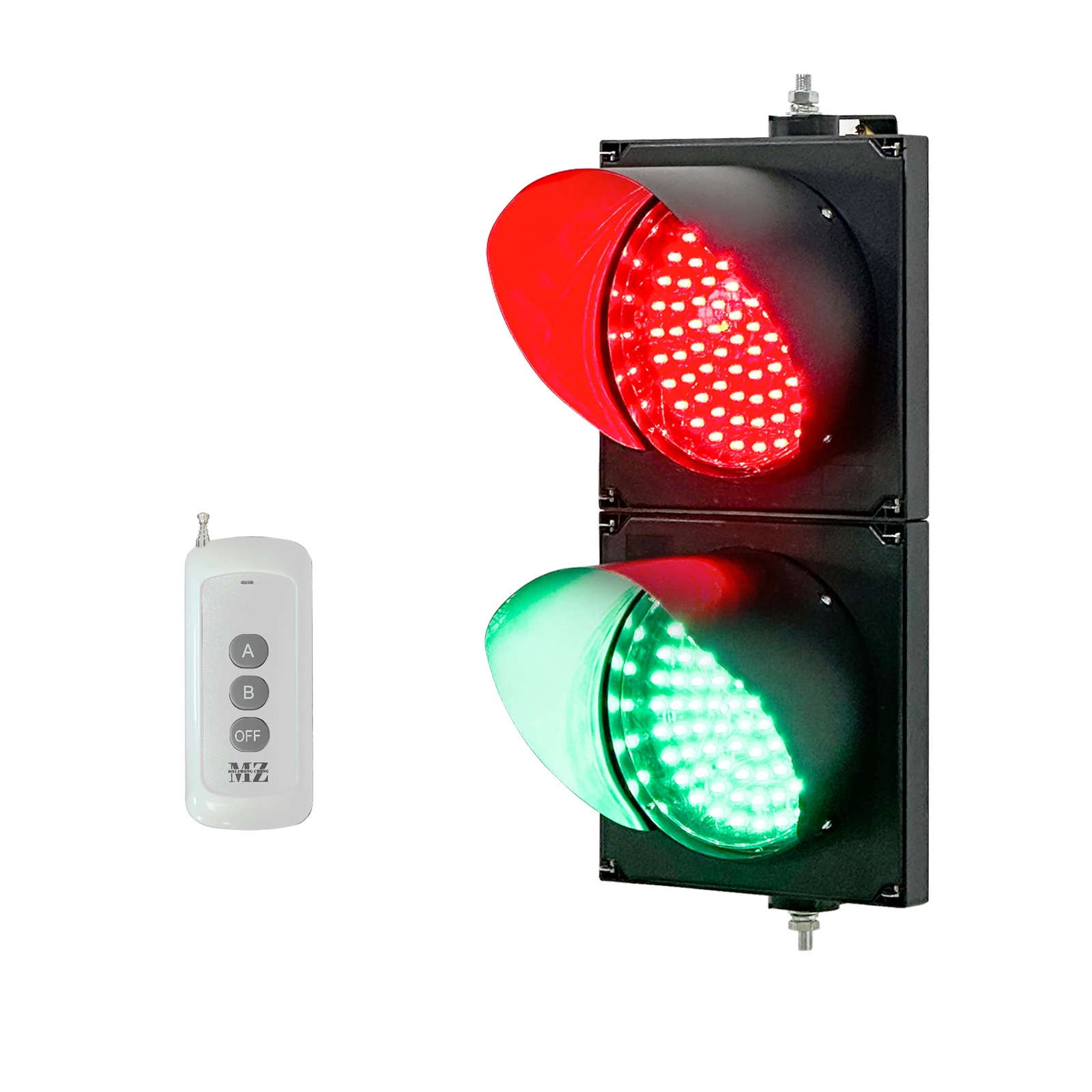 

Traffic Light 200mm（8inch） Remote Control, AC85-265V No Battery,Traffic/Stop/Go Light Lamp Lights,PC Housing Water