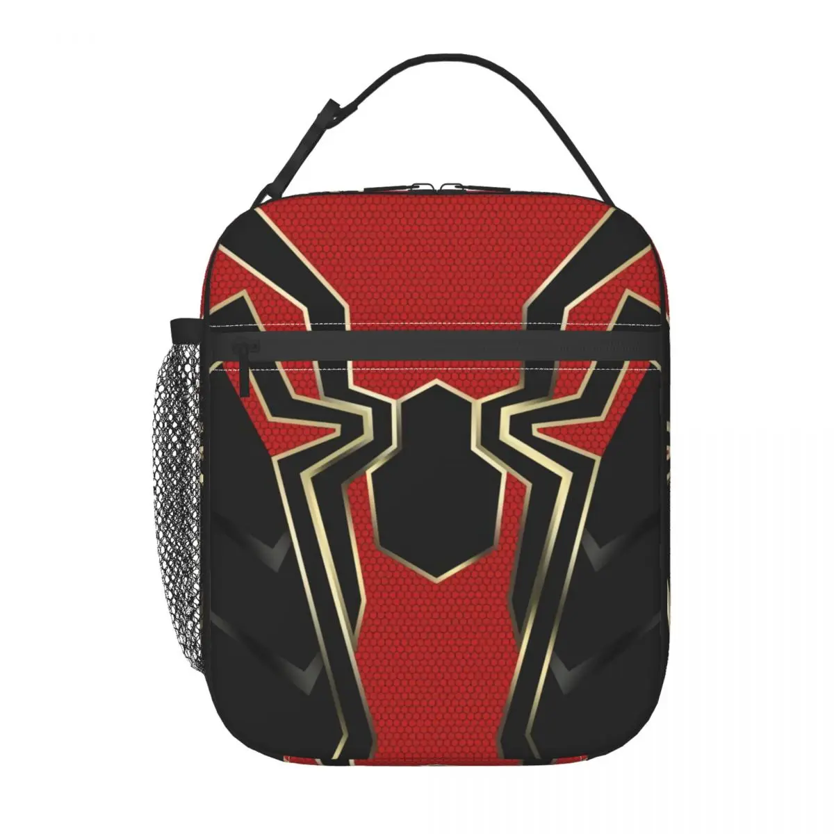 Borsa per il pranzo isolata termicamente del supereroe personalizzata donna Spider Man contenitore per il pranzo riutilizzabile per la scatola per