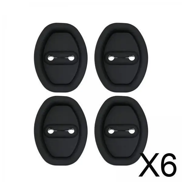 

Автомобильный дверной замок, защелки, силиконовый автомобильный аксессуар, защита дверного замка, черные запасные части для пикапа седана