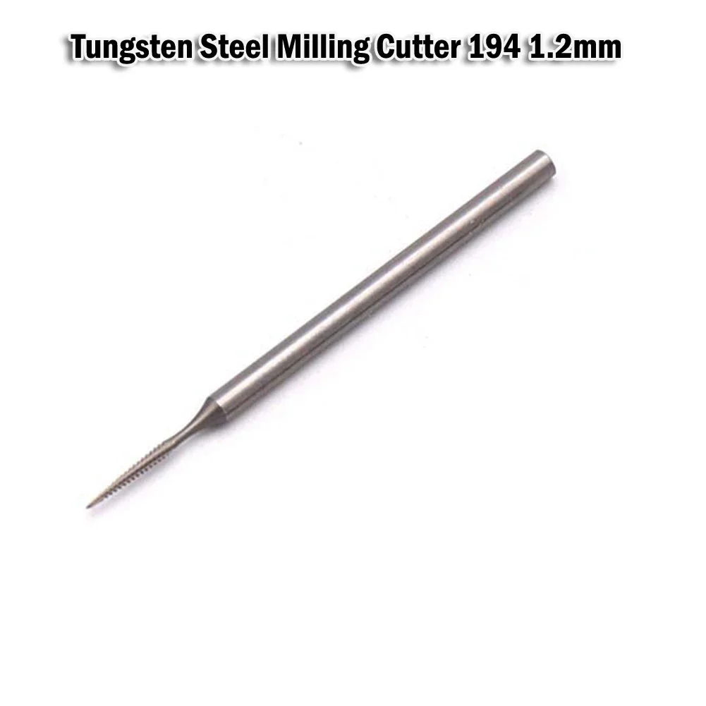 1pc Tungsten Steel Grinding Head Engraving Knives 2.35mm Shank Milling Cutter Burrs For Wood Bone Olive Nuclear Carving Tools