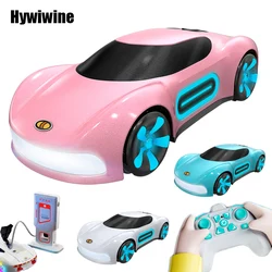Rc Car Stunt Racing Car Energy Technology With Cool Light Spary High-Speed EV Charging Toy Cars Birthday Gift For Kids Custom