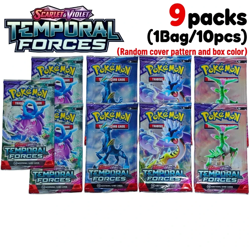 9 Packungen Pokémon TCG Mega Evolution-Pitch Black Booster Ascended Heroes Phantasmal Flames TCG Sammelkarten-Set – Detail 8