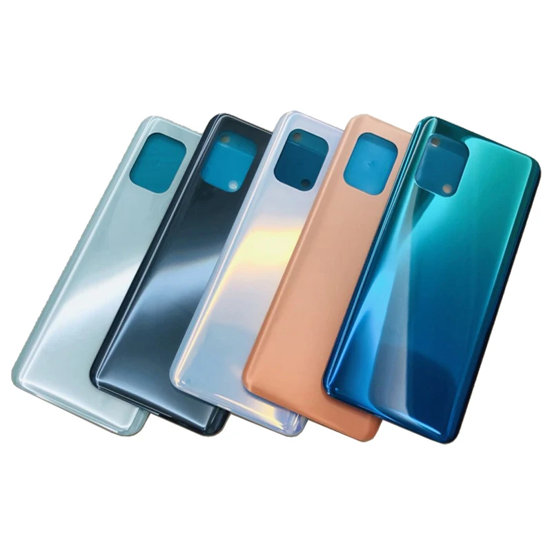 Back Battery Cover For Xiaomi Mi 10 Lite Rear Glass Mi10 Lite 5G Housing Door Case For Xiaomi Mi 10 Lite Battery Cover Case