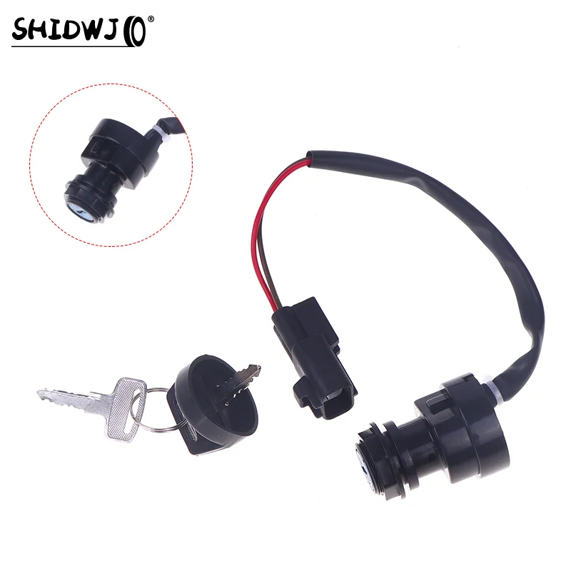 1Pcs 2 Pin Motorcycle ATV Ignition Key Switch Set For Motorcycle Raptor Raptor 700 YFM700R YFM 700R 2009-2016