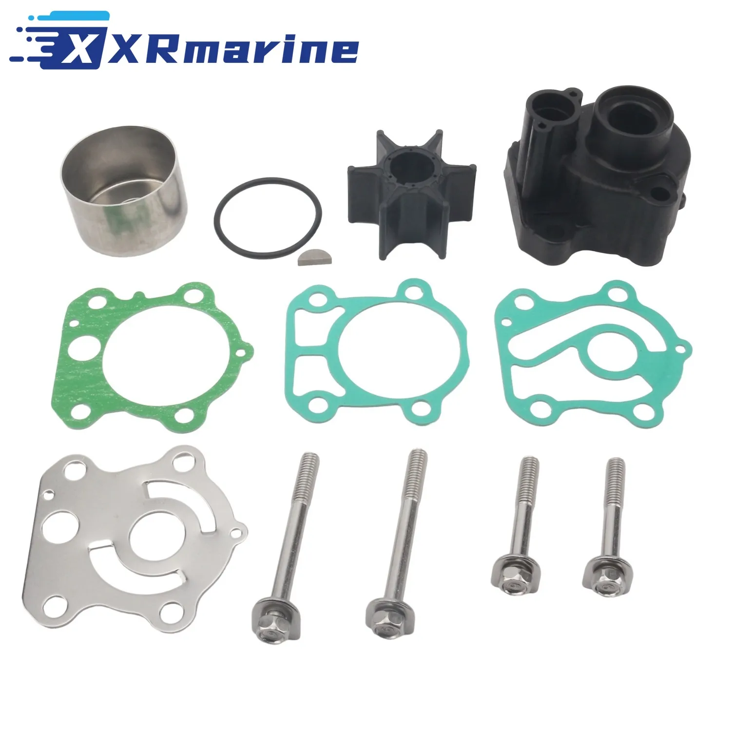 67F-W0078 Kit girante pompa acqua con alloggiamento per motore fuoribordo Yamaha 4 tempi 75 80 90 100 HP Sistemi di raffreddamento 67F-W0078-00