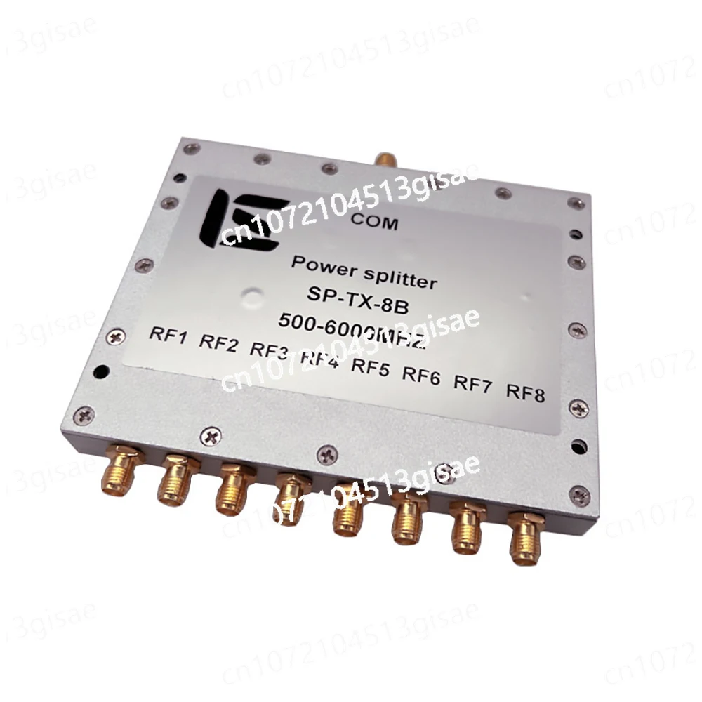 500mhz~6000MHz SMA & N Female Power Divider Signal Cable Splitter Female Divider Distributor 2.4G 5.8G 8 Way SMA Power Splitter