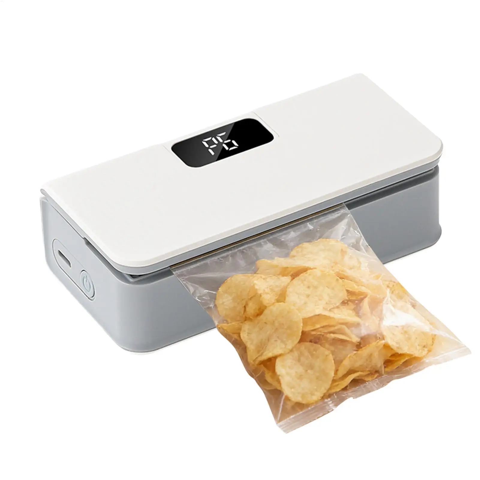Food Vacuum Sealer Food Dustproof Bag Sealing Machine Portable Fruit Freshing Packing Tool For Sandwich Kitchen Home Snack Chips
