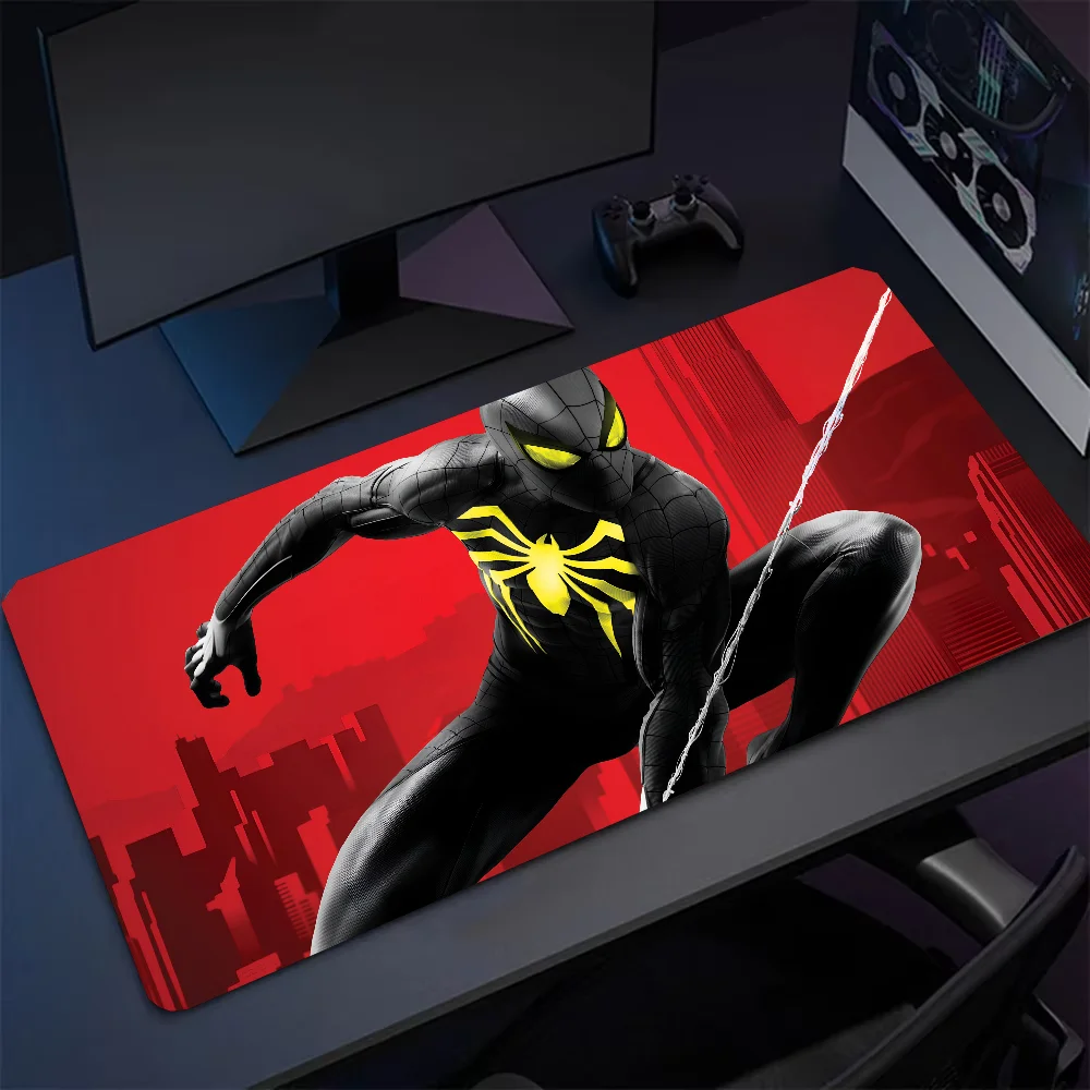 

M-Marvel Super Hero Spider-Man Mousepad Mouse Mat Desk Mat With Pad Gaming Accessories Prime Gaming XXL Keyboard Pad Padding Ma