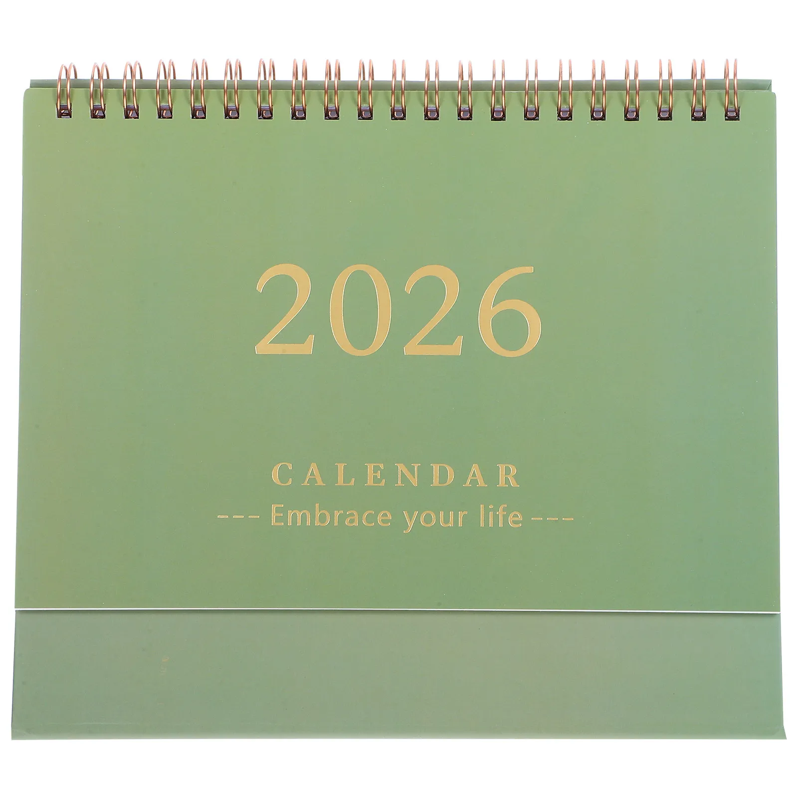 

2026 Standing Desk Calendar Minimalist Thick Paper Flip Design for Easy Writing Home Office Planning Chinese New Year Gift