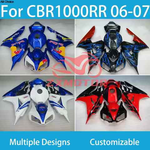 New Motorcycle Fairings for Honda CBR 1000RR 06 07 ZXMT Injection 100% Fit Fairing Kit CBR1000RR 2006 2007