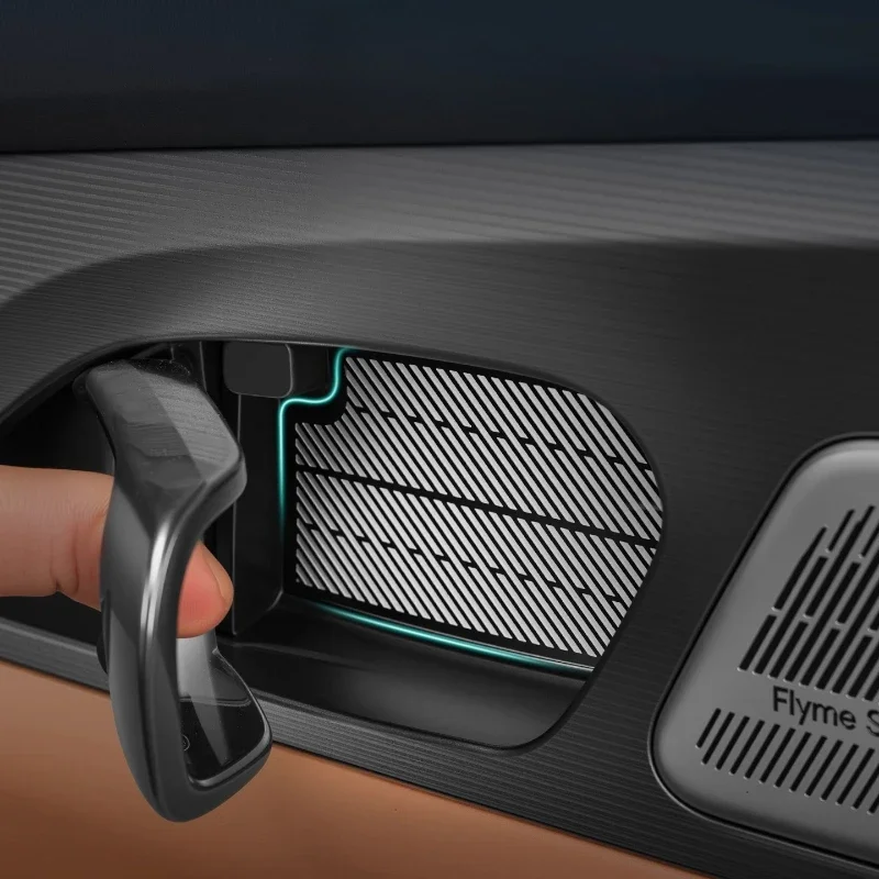 

Устойчивая к царапинам наклейка из нержавеющей стали — наклейка на внутреннюю дверную чашу для дверной ручки Geely Galaxy A7