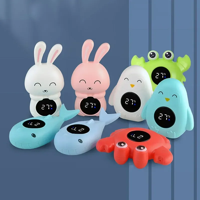 Baby Bath Temperature Meter Floating Digital Water Baby Bath Temperature Meter LED Display Temperature Tester Safety Cartoon