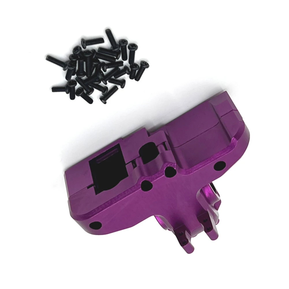 RC Car Upgrade Rear Wave Box Cover Gear Cover Kit for MJX 1/14 14209 14210 RC Car Upgrade Parts Purple