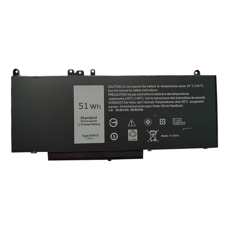 Laptop Battery G5M10 7.4V 6700mAh For Dell Latitude E5250 E5450 E5550 Replacement Battery Brand-New High Quality