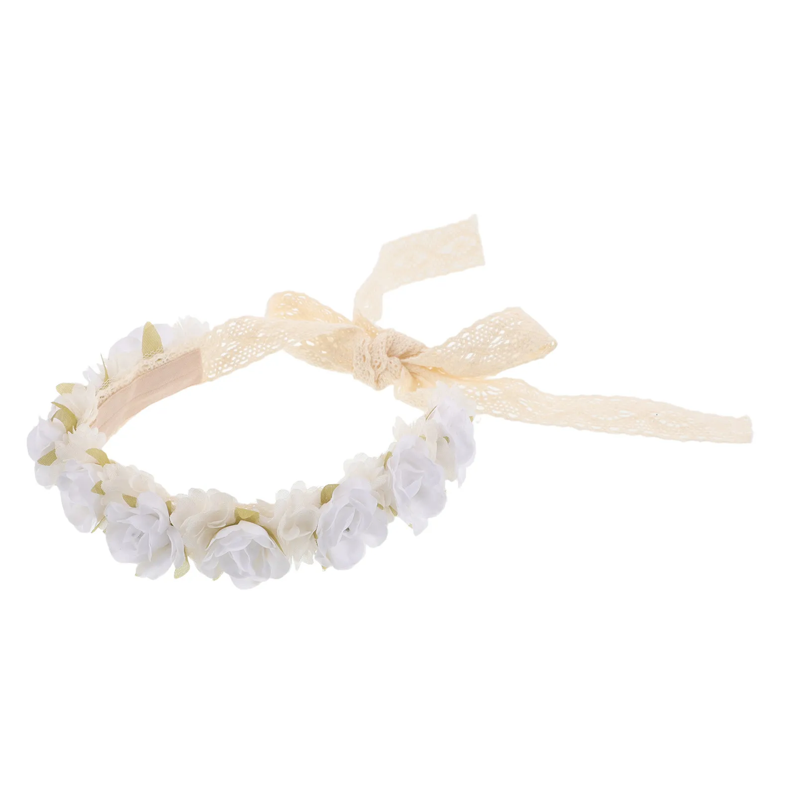 

Flower Headband: Whimsical Wreath Headdress For Party Wedding Photo Shoot Styling Hair Accessories