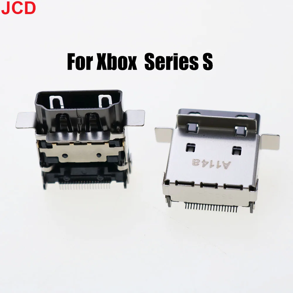 JCD 10pcs For Xbox One Series X / S Console Original HDMI-Compatible Port HD Display Socket Connector Jack Interface Repair