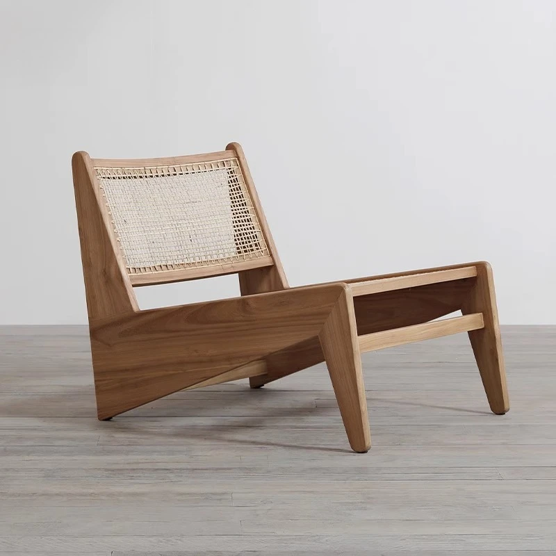 

Japanese antique replica South East Asia imported rattan handwoven kangaroo chair