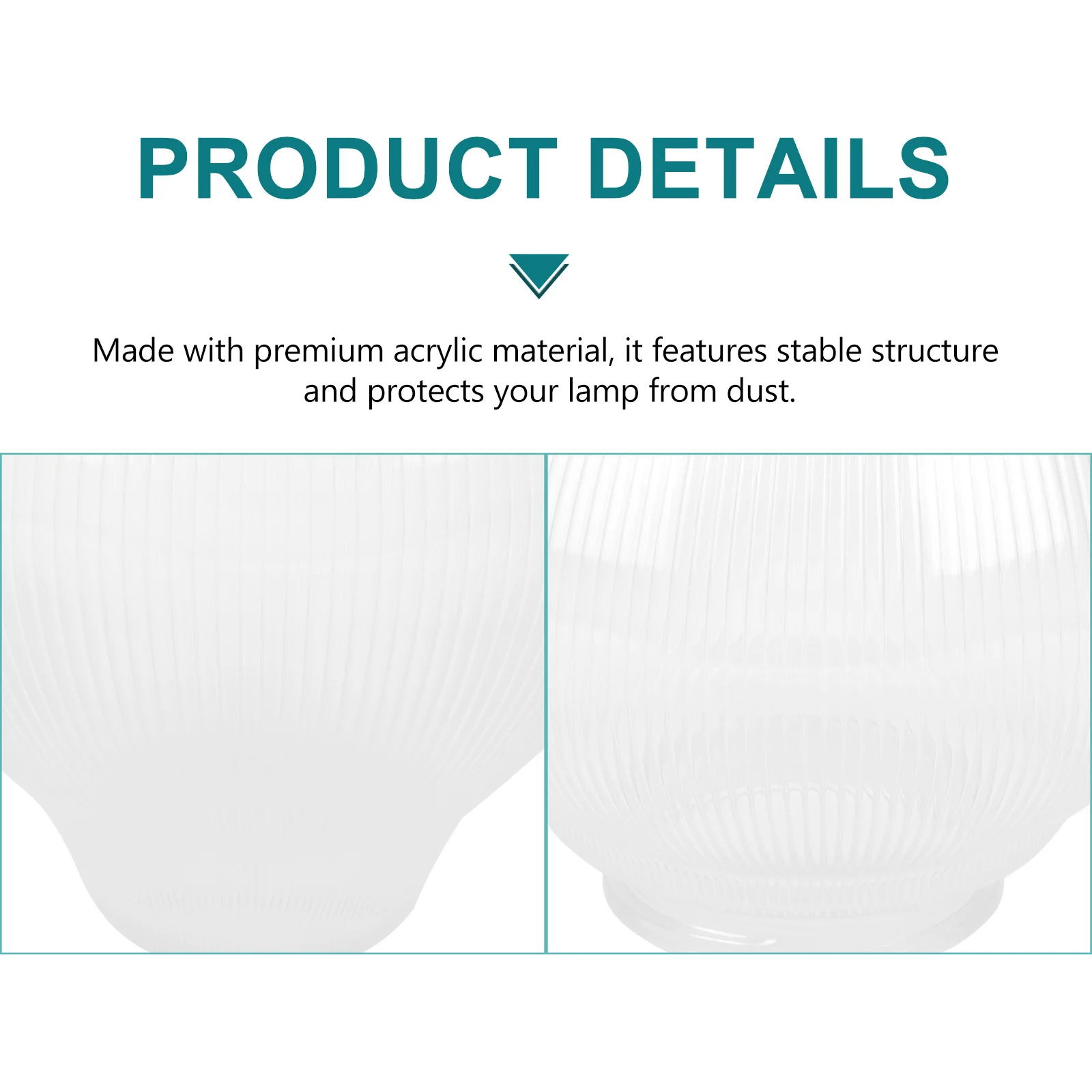 

Акриловый абажур для наружного настенного светильника, садовой светильник, пыленепроницаемый, устойчивый к комарам, прочный чехол, белый аксессуар для освещения