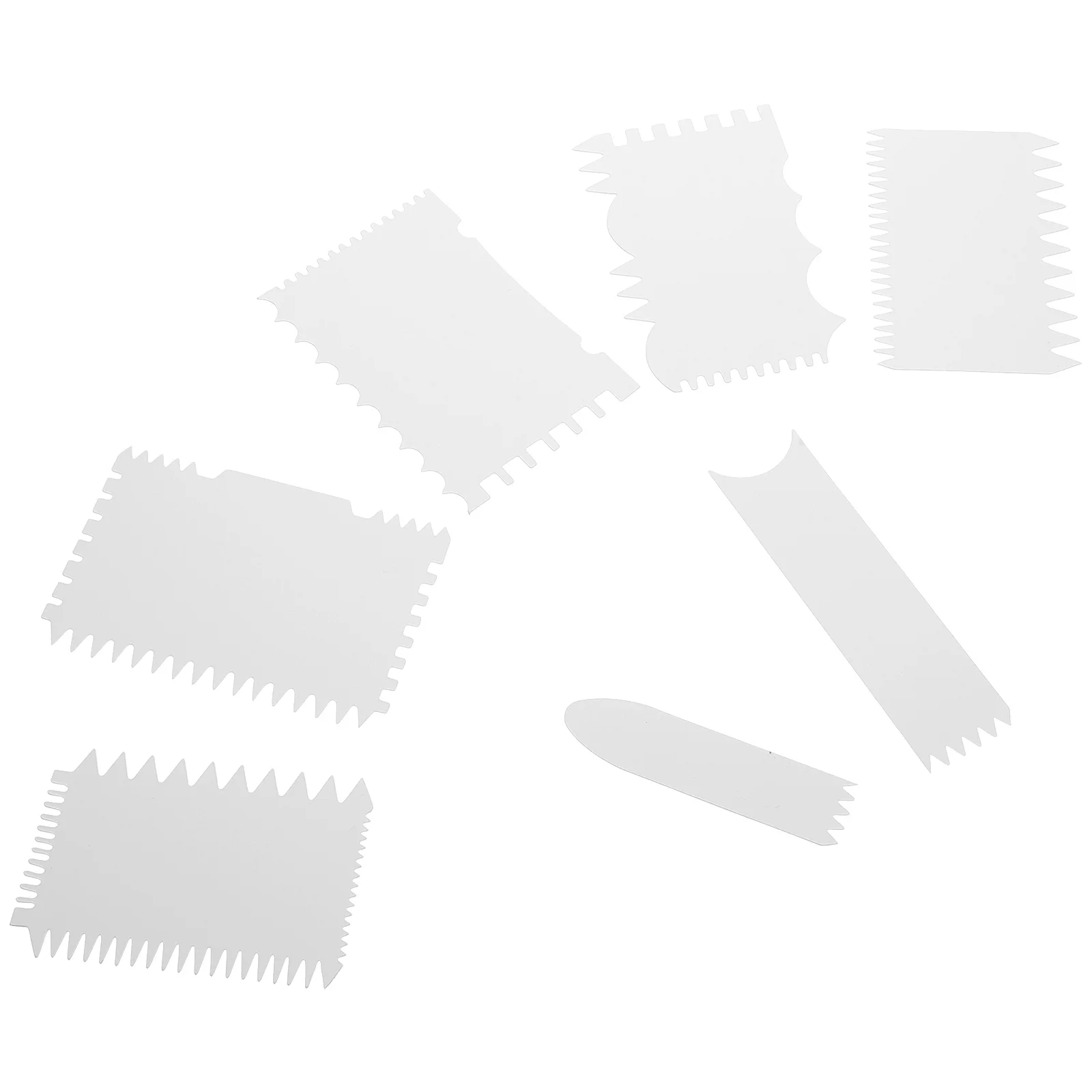 7 Pcs Pour Painting Supplies Scraper Scraping Brush Crafts Drawing Tool for Children