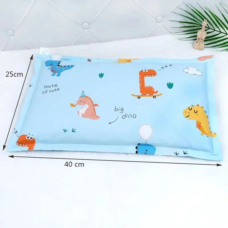 Quatro estações macio respirável algodão bebê fronha dos desenhos animados meninos meninas casa fronha com zíper cama das crianças fronha